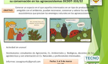 Taller sobre enemigos naturales para conservar agrosistemas