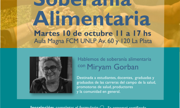  Jornada de Soberanía Alimentaria de la FCM-UNLP