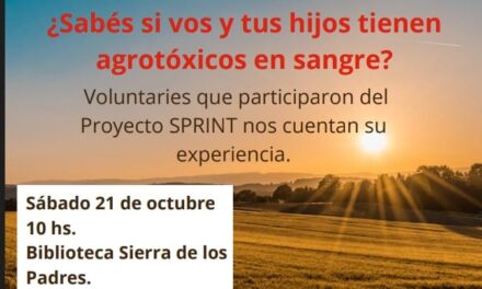  Proyecto Sprint: Experiencias compartidas sobre salud y agrotóxicos.