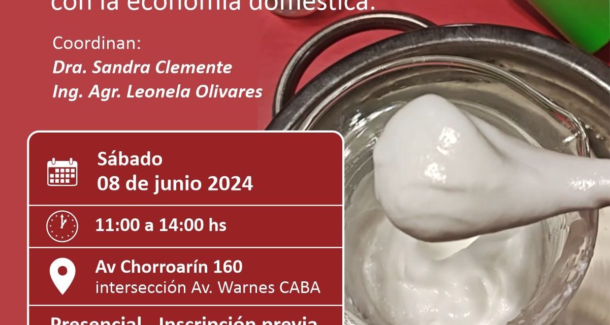 Taller teórico y práctico para hacer tus propias emulsiones.