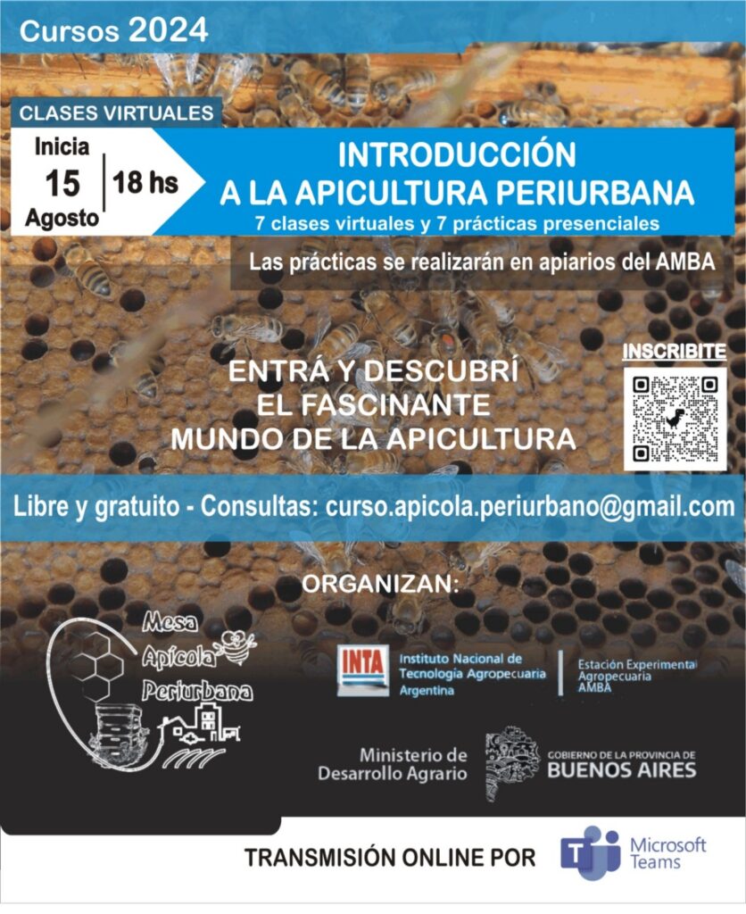 Introducción a la apicultura periurbana - curso libre y gratuito