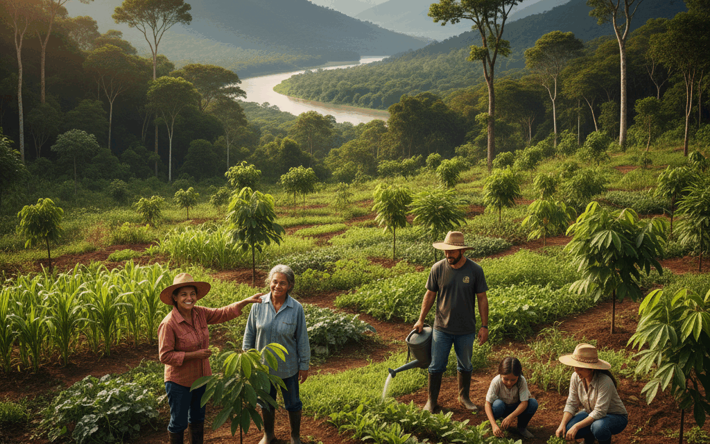 Recuperación amazónica: el éxito de la agroecología familiar