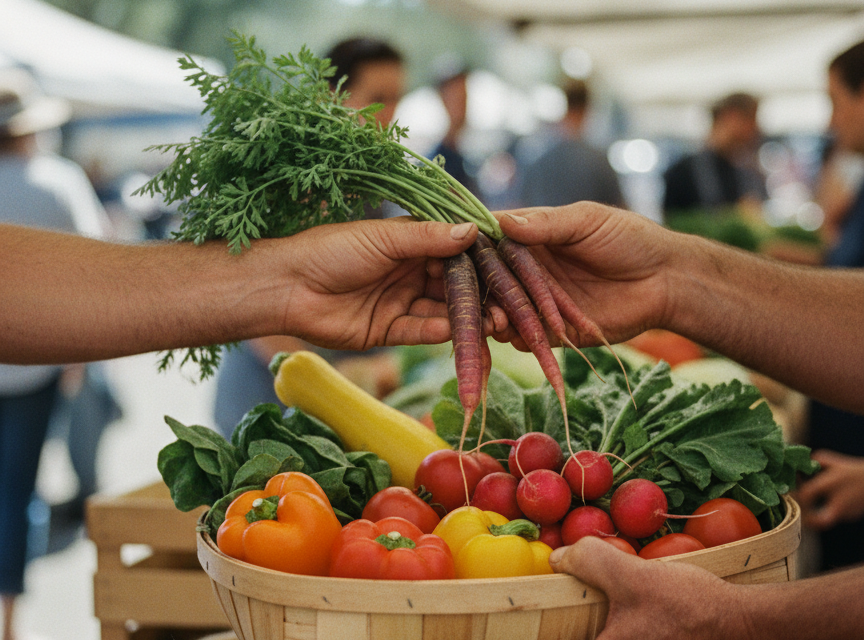 Feria Soberana en Guernica impulsa la agricultura familiar y la soberanía alimentaria