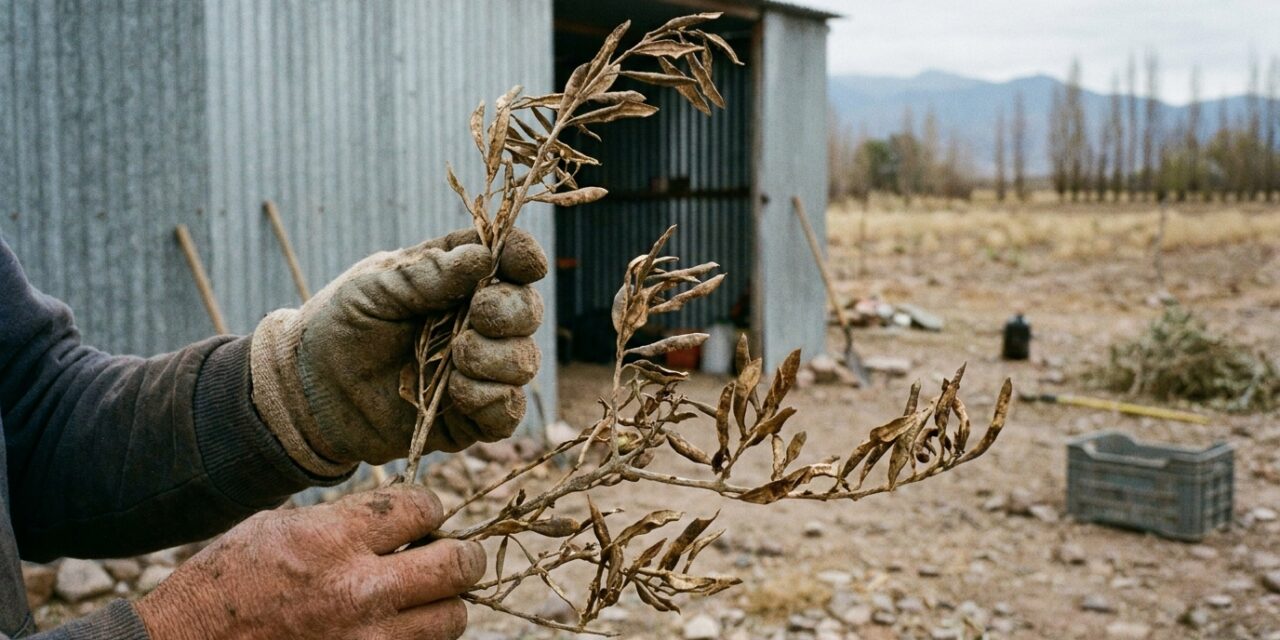 La crisis del olivo en Aimogasta: enfermedades y costos hunden a los pequeños productores riojanos