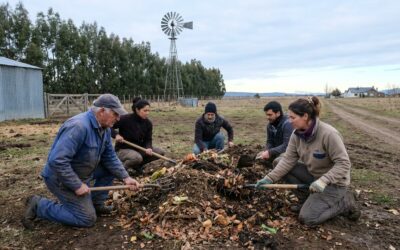 Organizan en Trevelin un taller gratuito sobre elaboración de compost para huertas