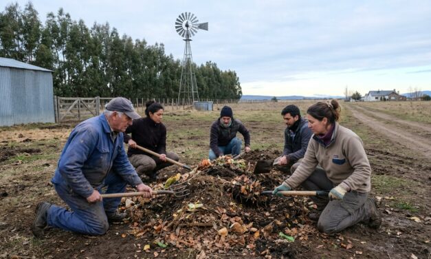Organizan en Trevelin un taller gratuito sobre elaboración de compost para huertas