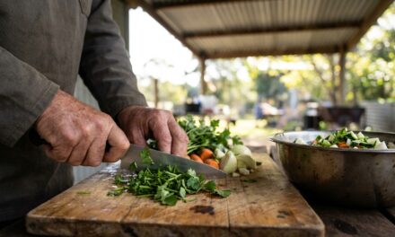 Estudiantes de Otamendi repiensan su alimentación en un taller de cocina