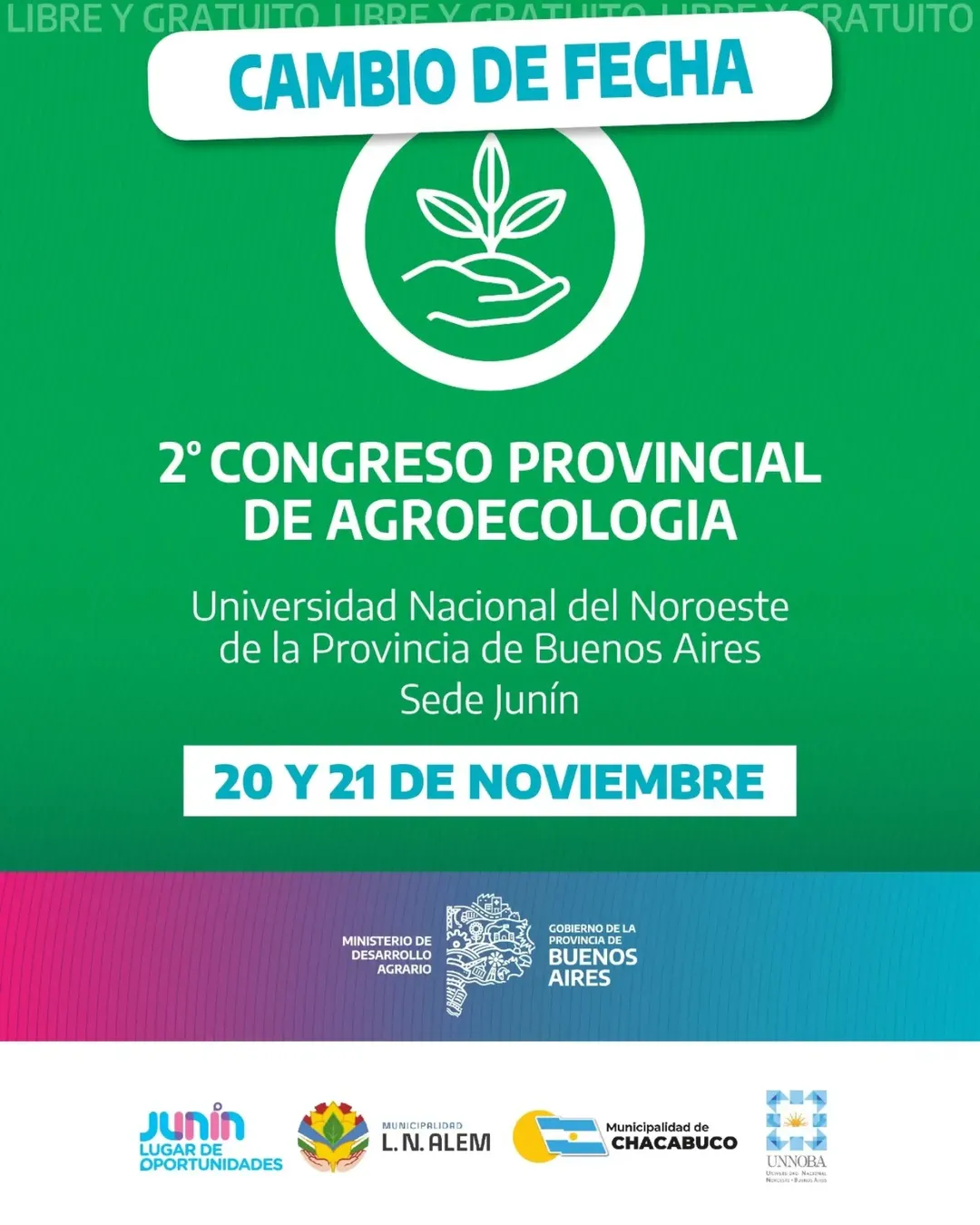 Flyer o material adjunto