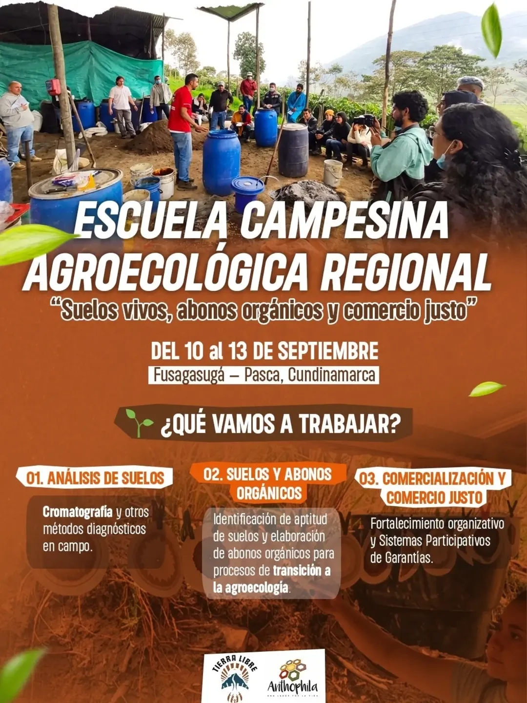 Flyer o material adjunto