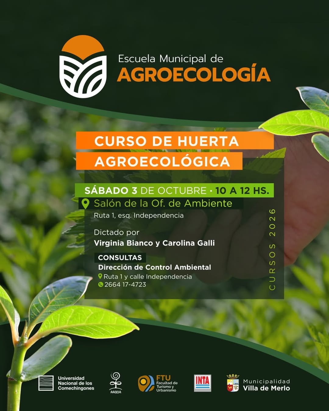 Flyer o material adjunto