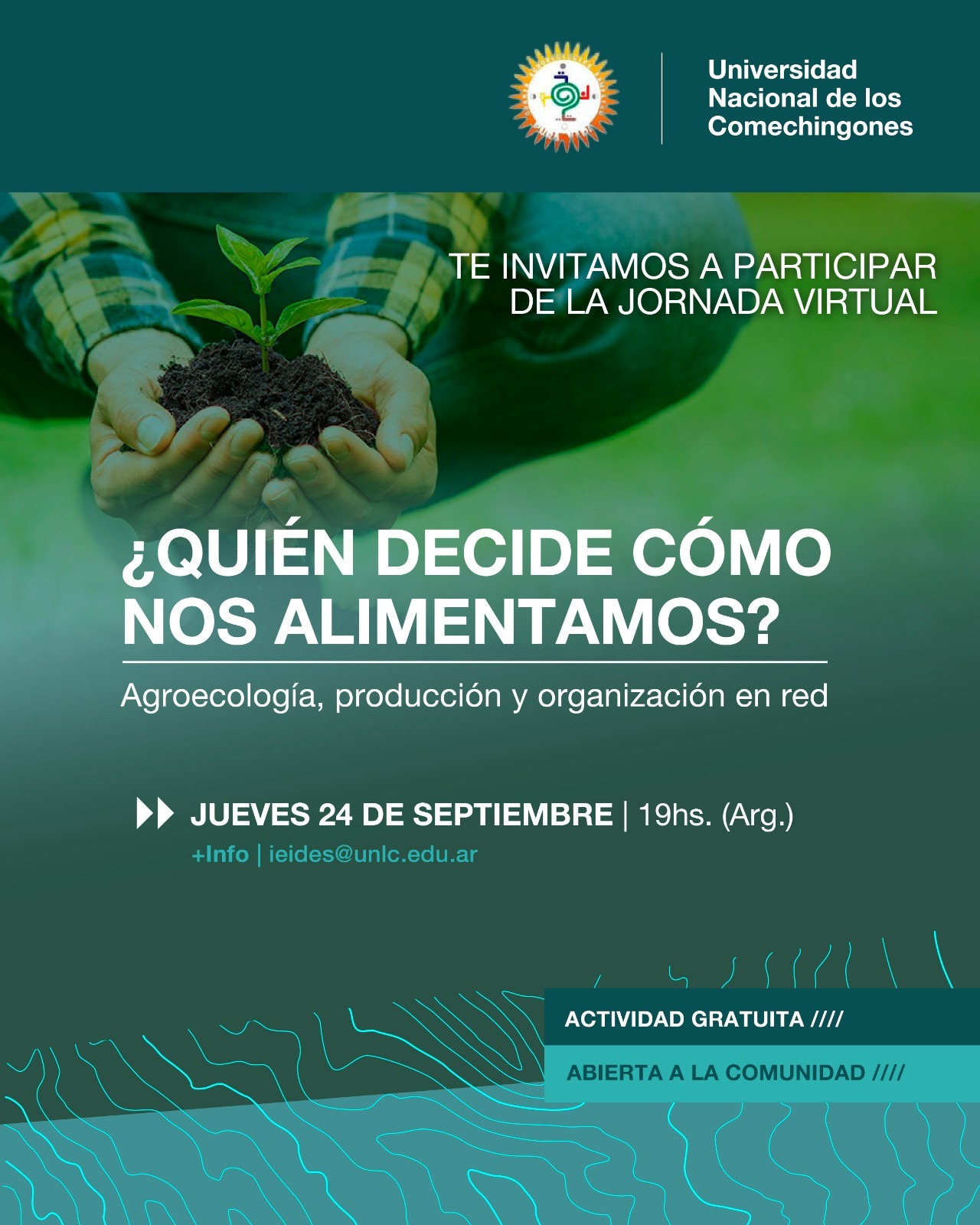 Flyer o material adjunto